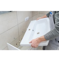 Заміна умивальника без змішувача